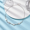 304 Stainless Steel Bib Necklaces for Women NJEW-TA00137-3