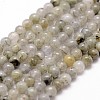 Natural Labradorite Bead Strands G-G735-29-4mm-1