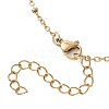 304 Stainless Steel Cable Chain Satellite Chain Bracelet Making BJEW-JB13163-01-4