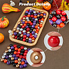 240Pcs 6 Styles Natural Wood Beads Strands WOOD-SP0001-03C-6