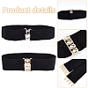 WADORN 2Pcs 2 Styles Polyester Elastic Corset Belts AJEW-WR0002-19A-3