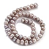 Natural Cultured Freshwater Pearl Beads Strands PEAR-C003-08D-3