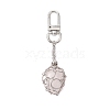 304 Stainless Steel Macrame Chain Pouch Empty Stone Holder Pendant Decoration HJEW-JM02081-4