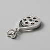 Alloy Hang Snap Base Pendants FIND-WH0145-78-2