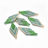 MIYUKI & TOHO Handmade Japanese Seed Beads Links SEED-E004-B08-2