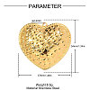 304 Stainless Steel Pendants STAS-OY011-67G-2