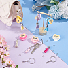 CHGCRAFT High Tea Theme Resin Keychain Making Kits DIY-CA0005-19B-4