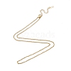 304 Stainless Steel Cable Chains Necklace for Men Women NJEW-N050-A04-G20-3