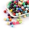 Opaque Acrylic Beads PB21P9556-1