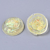 Transparent Epoxy Resin Cabochons X-CRES-T020-09D-3