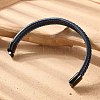 Braided Leather Cord Bracelets BJEW-H561-10-6