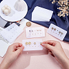 12Pcs 10-Hole Acrylic Earring Display Cards EDIS-OC0001-10A-3