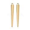 304 Stainless Steel Pendants STAS-T075-22E-G-1