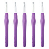 TPR Handle Aluminum Crochet Hook Needles TOOL-TA0001-13A-1