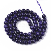 Natural Quartzite Jade Beads Strands G-S150-57-6mm-1-2