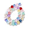 Transparent Glass Beads Strand GLAA-F112-03H-3