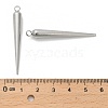 304 Stainless Steel Pendants X-STAS-F327-01P-3