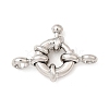 Brass Spring Ring Clasps KK-D407-01P-A-1