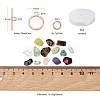 DIY Mixed Stone Chip Beads Bracelets Making Kits DIY-FS0002-17-2