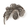 Alloy Rhinestone Brooch Pins JEWB-Q030-34AS-1