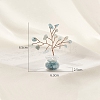 Natural Aquamarine Chips Tree Decorations PW-WG14985-05-1