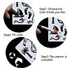 PET Plastic Drawing Painting Stencils Templates DIY-WH0244-097-4