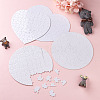 Paper Heat Press Thermal Transfer Crafts Puzzle AJEW-TA0001-20-14