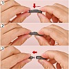 304 Stainless Steel Bayonet Clasps LS-STAS-I013-4mm-MB-5