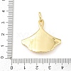 Brass Micro Pave Cubic Zirconia Pendants KK-K411-08G-3