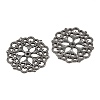 Tibetan Style Filigree Joiners Links TIBE-A11623-B-LF-2