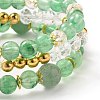 Multi-layered Stretch Beaded Bracelets Sets BJEW-JB05755-03-2