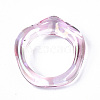 Transparent Resin Finger Rings RJEW-T013-001-E03-5