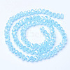 Electroplate Glass Beads Strands LS-EGLA-A034-J6mm-B05-2