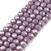 Electroplate Glass Beads Strands LS-EGLA-A044-P4mm-A13-1