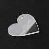 Transparent Acrylic Pendants TACR-WH0001-68-2