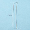 Brass Flat Head Pins HP5.0cmCY-S-5