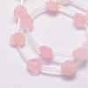 Natural Rose Quartz Beads G-O156-B-16-2