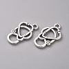 Tibetan Style Alloy Pendants TIBEP-WH0002-02AS-1