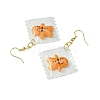 Resin Dangle Earrings EJEW-JE06292-4