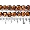 Dyed & Heated Tibetan Style dZi Beads Strands G-P564-A01-01A-5