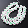 Opaque Handmade Bumpy Lampwork Beads Strands LAMP-T007-20-3