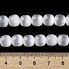 Natural Selenite Beads Strands G-B103-A01-06-4