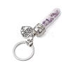 Wishing Glass Bottle Pendants Keychain KEYC-JKC00950-5