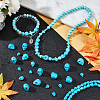 3 Sizes Dyed Synthetic Turquoise Beads Strands G-AR0004-83-6