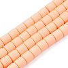 Handmade Polymer Clay Bead Strands CLAY-ZX006-01-32-2