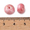 Baking Paint Opaque Glass Beads GL-CBAF5F7-01A-3