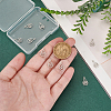10Pcs 304 Stainless Steel Charms STAS-UN0061-10-5