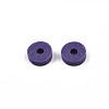 Eco-Friendly Handmade Polymer Clay Beads CLAY-R067-8.0mm-B03-3
