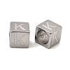 304 Stainless Steel European Beads STAS-D382-02K-P-1