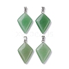 Natural Green Aventurine Pendants G-C110-05E-P-1